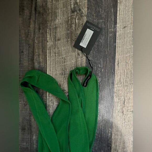 Pretty little thing green rib jumpsuit.#17 - Picture 5 of 8